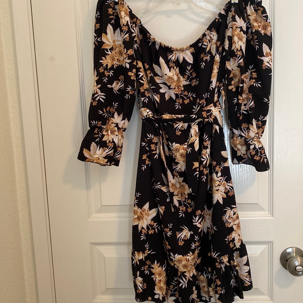 Multi color classy dress